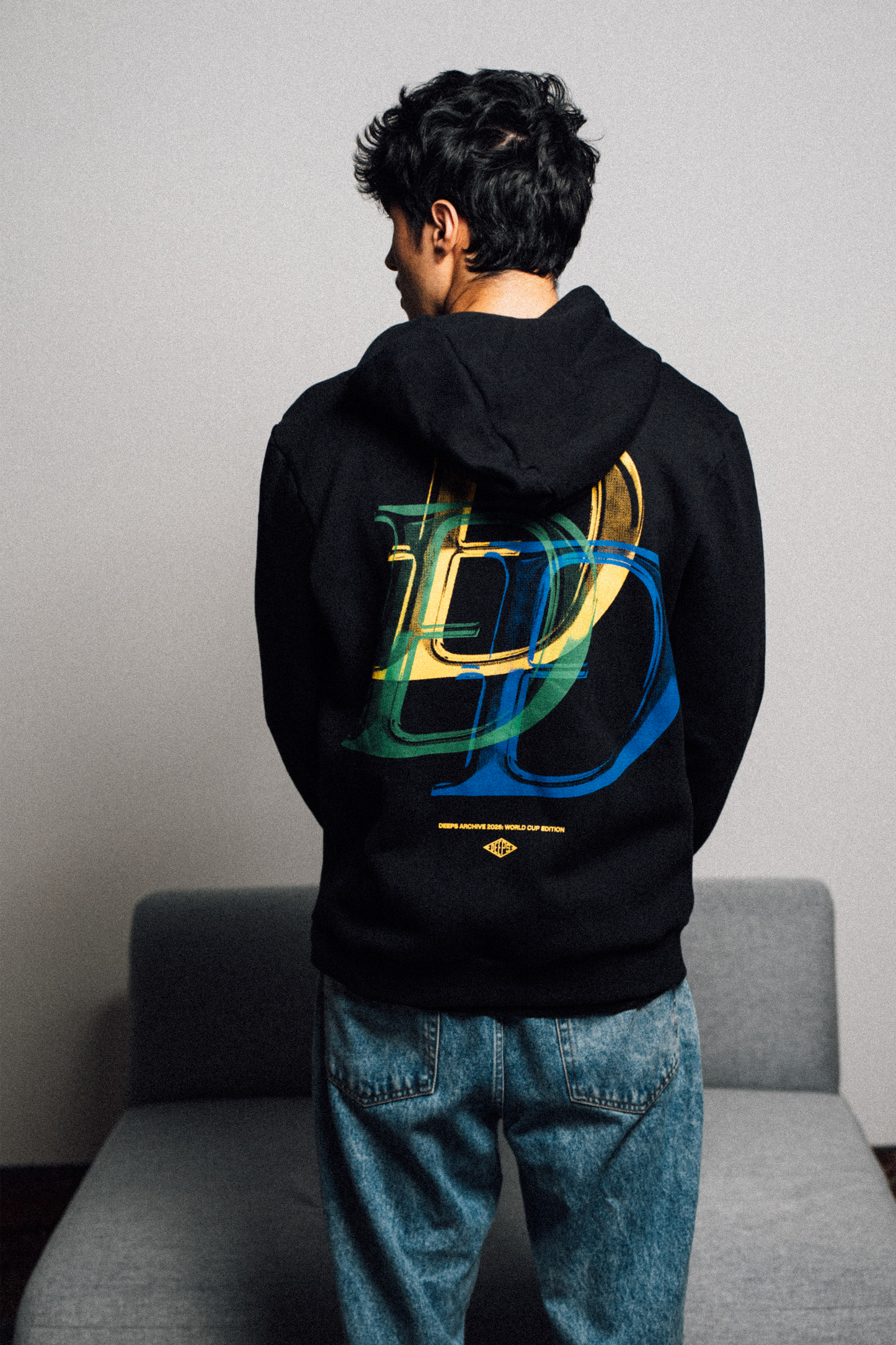 JAQUETA 3D BLACK - [DEEPS ARCHIVE: COPA EDITION]